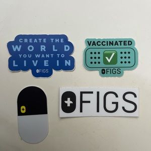 Wearfigs Figs Sticker bundle (4)